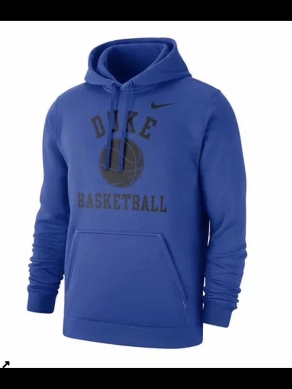 Nike Royal Blue Duke Basketball Pullover Hoodie